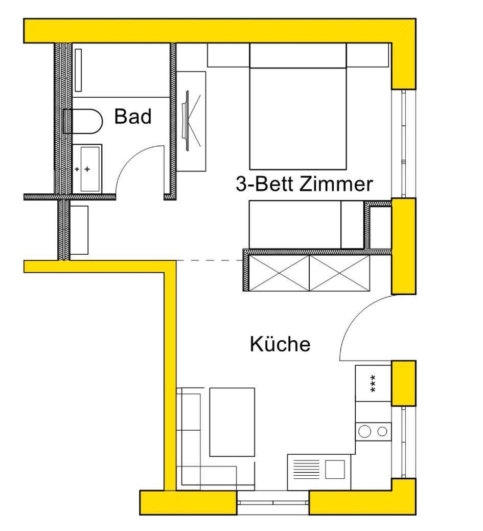 Appartementhaus Alma الغرفة الصورة